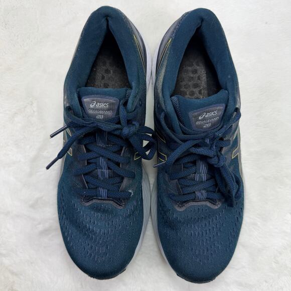 Asics Womens Gel Kayano 28 1012B047 Blue Gray Running Shoes Sneakers Size 10.5 - Picture 9 of 10